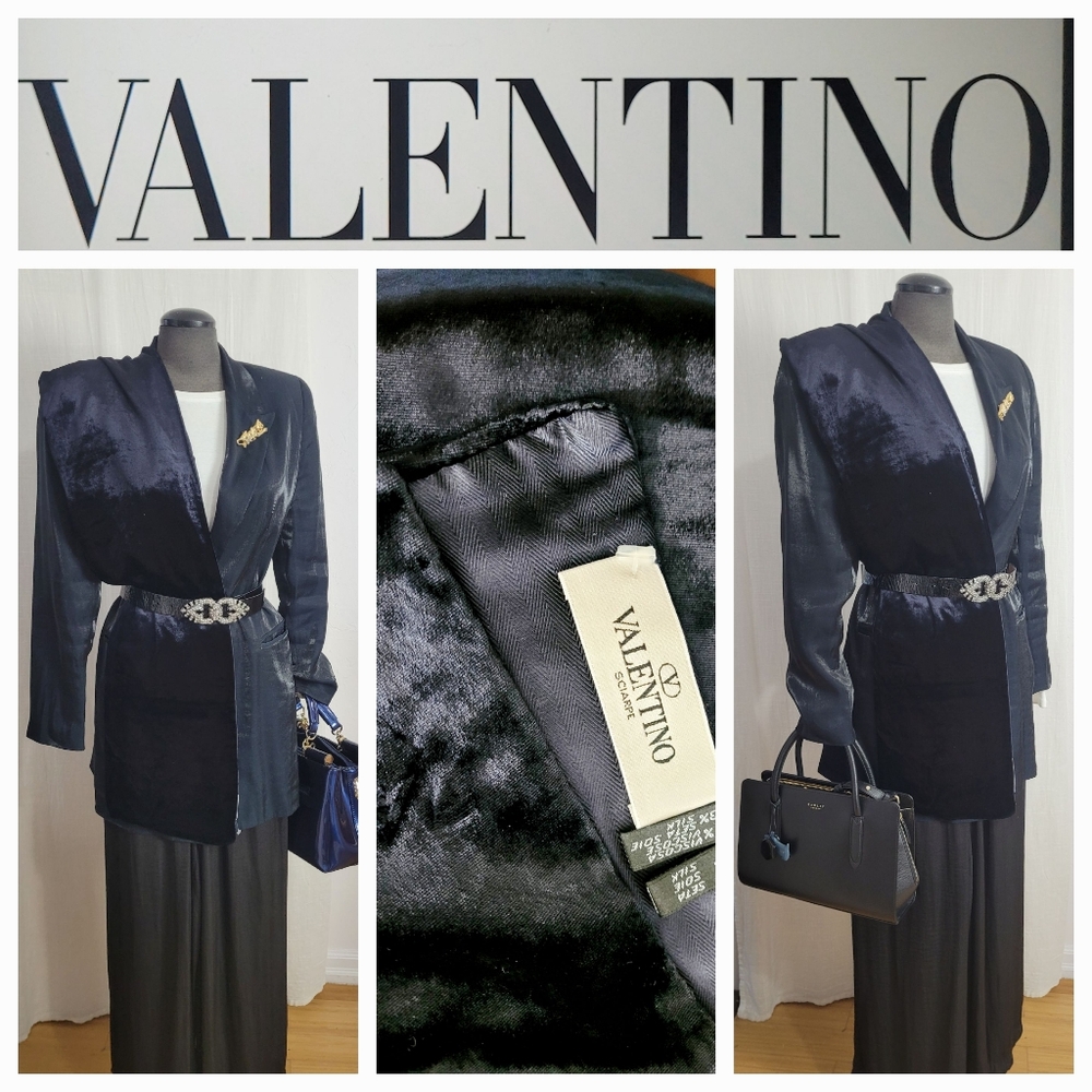 Valentino Tuxedo Scarf